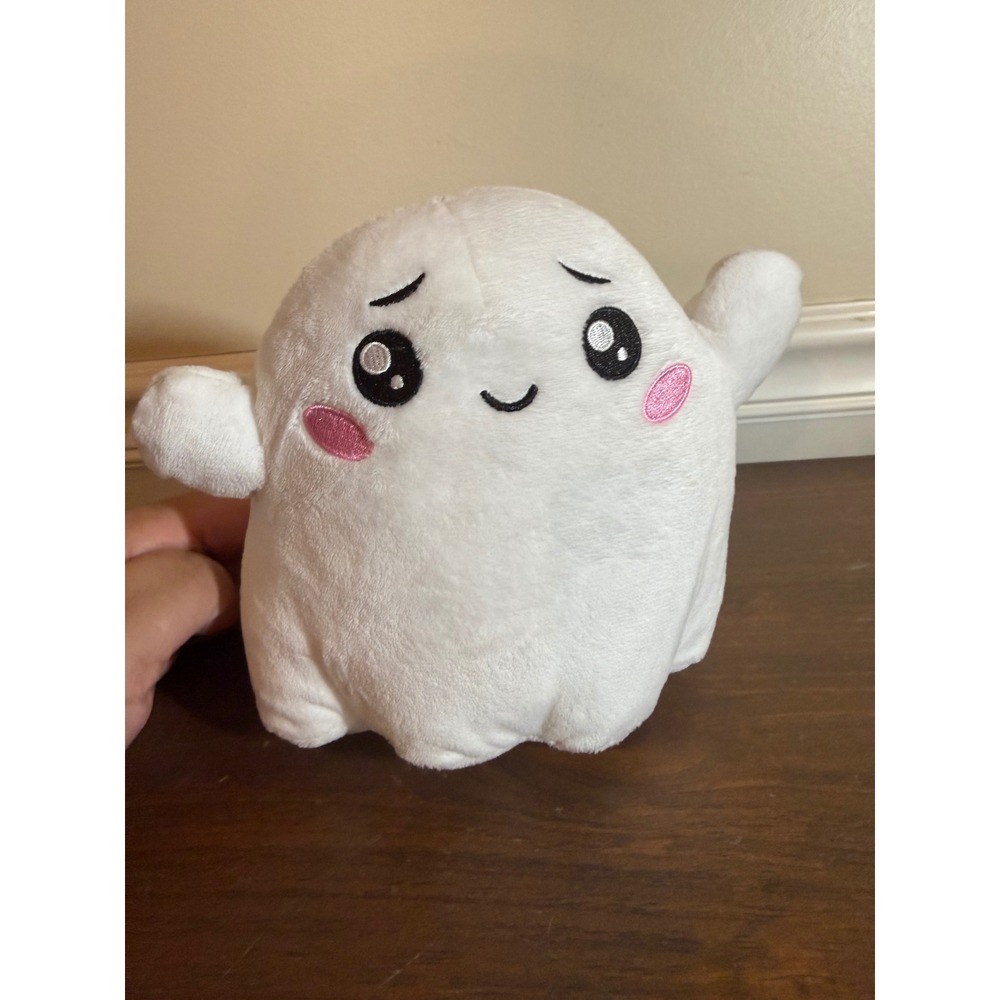 LankyBox Ghosty Plush White Glow in the Dark Stuffed Animal Toy 6 inch
